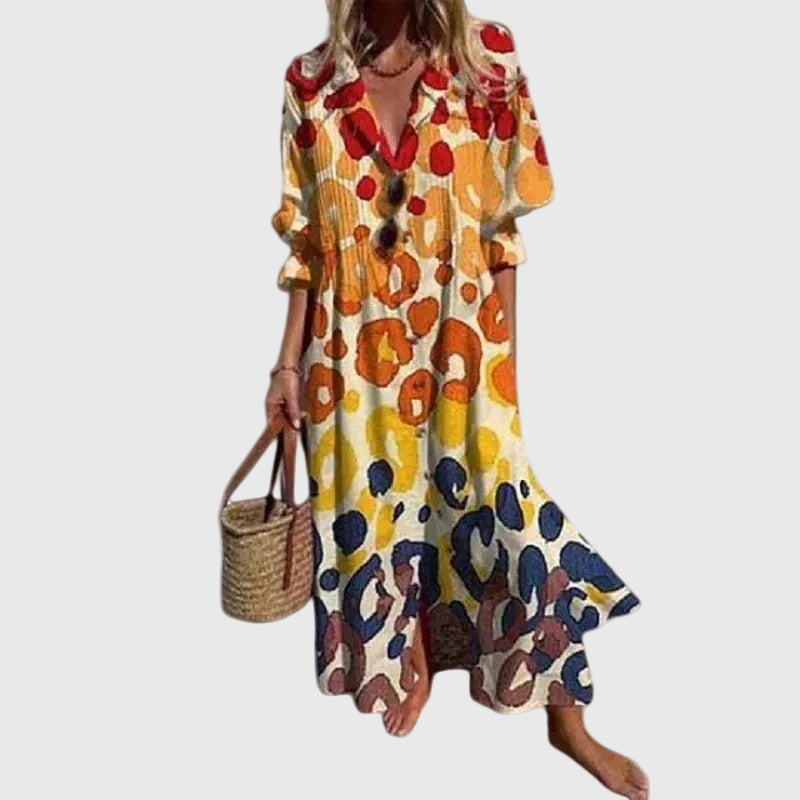 Bellucio™ | Elegante abito lungo in stile bohemien