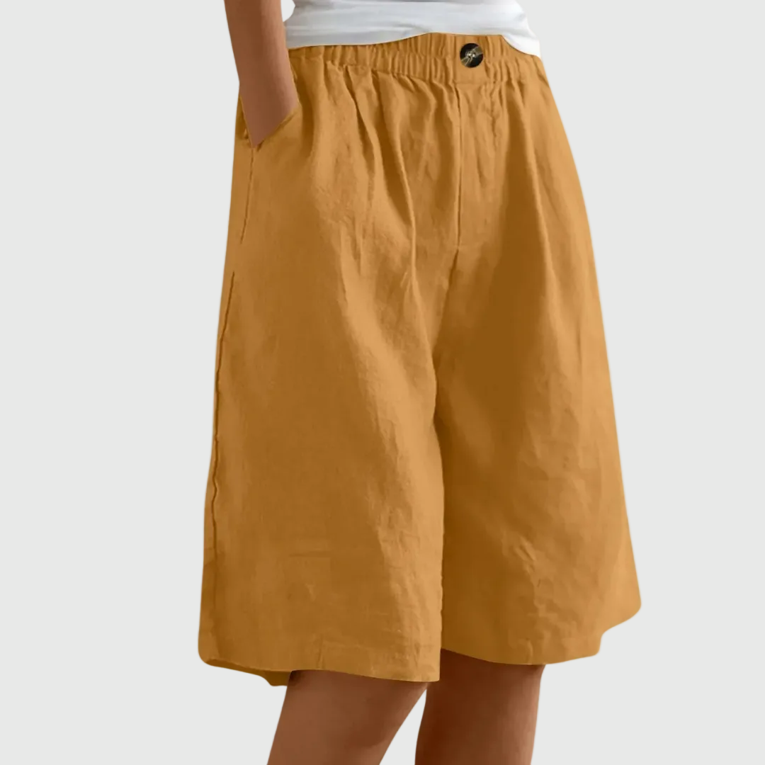 Bellucio™ | Pantaloni Corti Ampi con Vita Elastica Ella