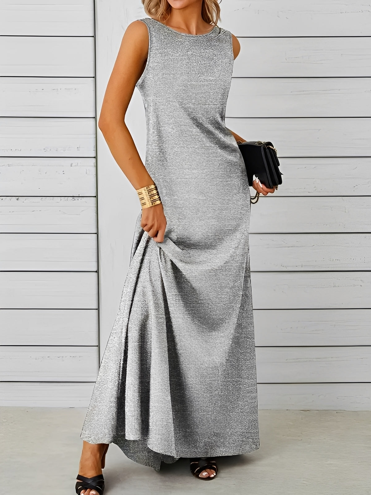 Saranna - Elegante Abito Lungo per Donne