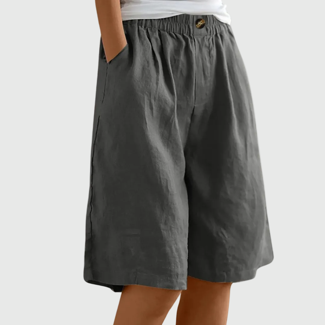 Bellucio™ | Pantaloni Corti Ampi con Vita Elastica Ella