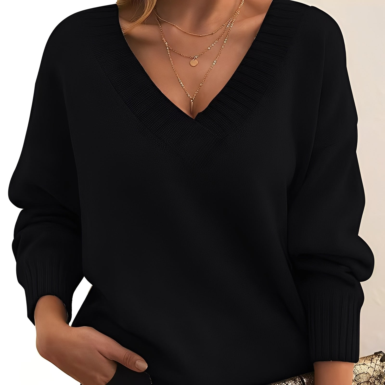 Merideth - Semplice, versatile maglione per donne