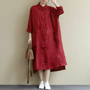 Chelsie - Maxiabito oversize con bottoni per donne