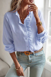 Kya - Camicia a maniche lunghe stampata per uomo
