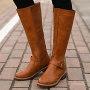Marly - Stivaletti casual con fibbia decorativa per donne