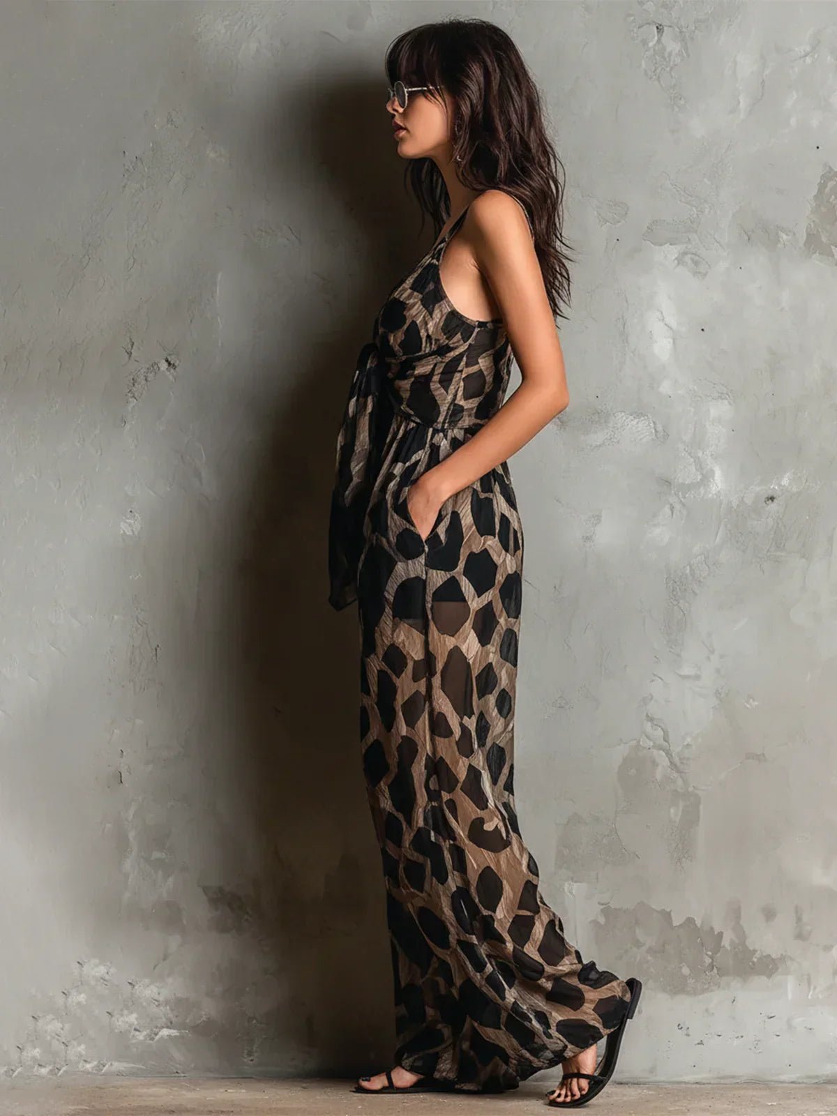 Bellucio™ | Tuta Constance Stampa Leopardo