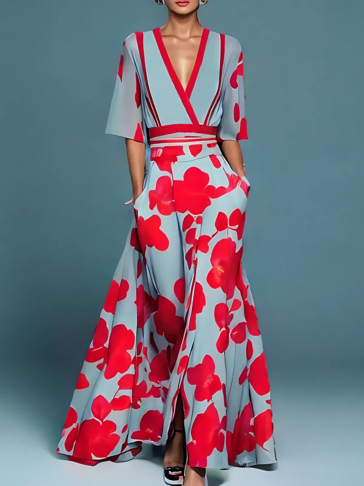Elisa | Abito Elegante Floreale