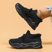 Wendi - Scarpe comode e casual in tessuto volante per donne