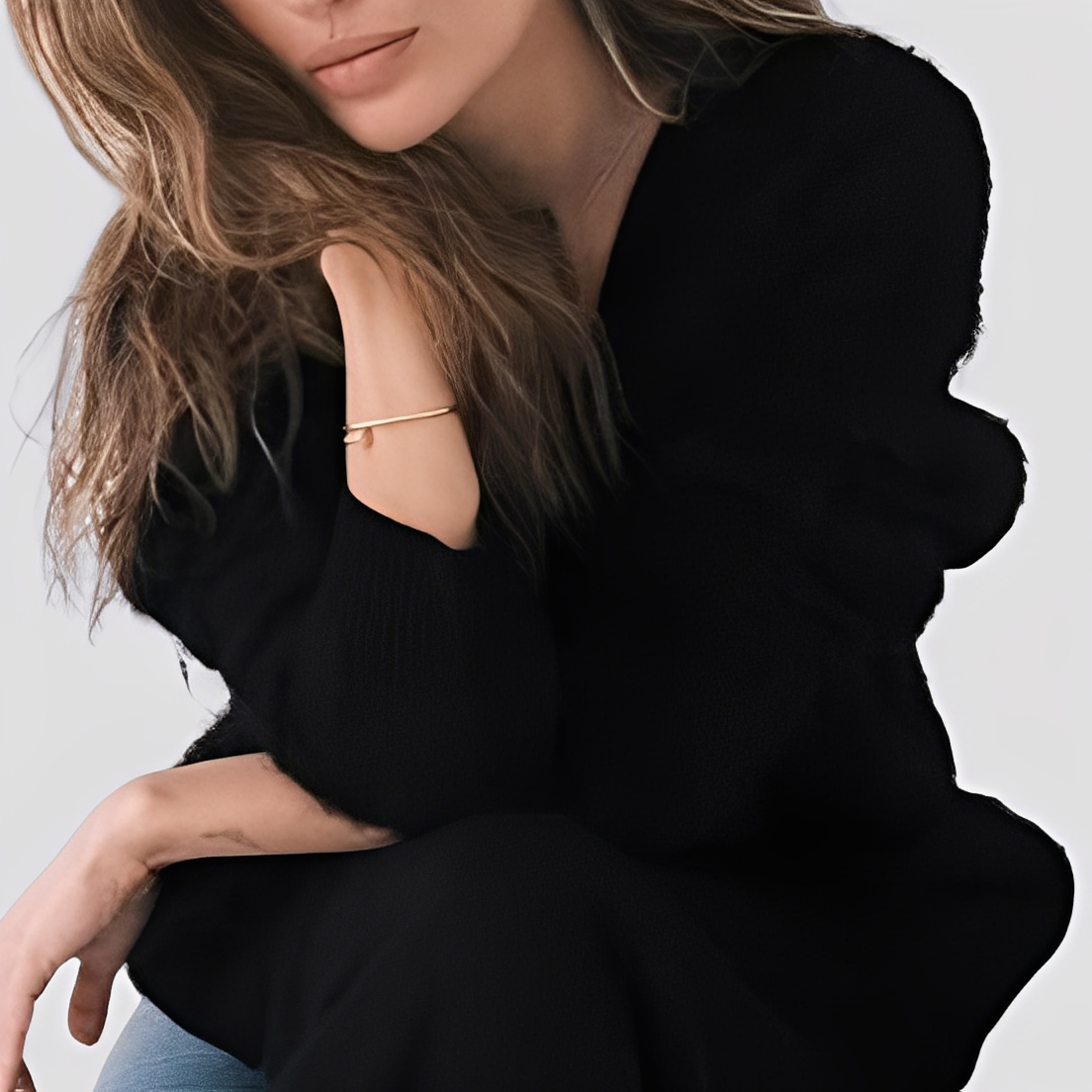 Lavena - Morbido Maglione Oversize in Cashmere per Donne