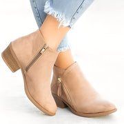Mirabelle - Stivaletti eleganti con zip per donne