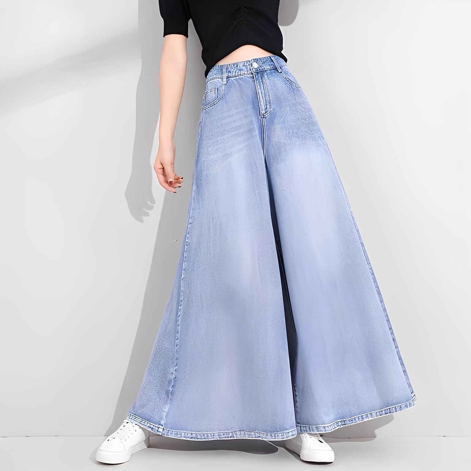 Jasmine - Jeans stilosi con gamba ampia per donne