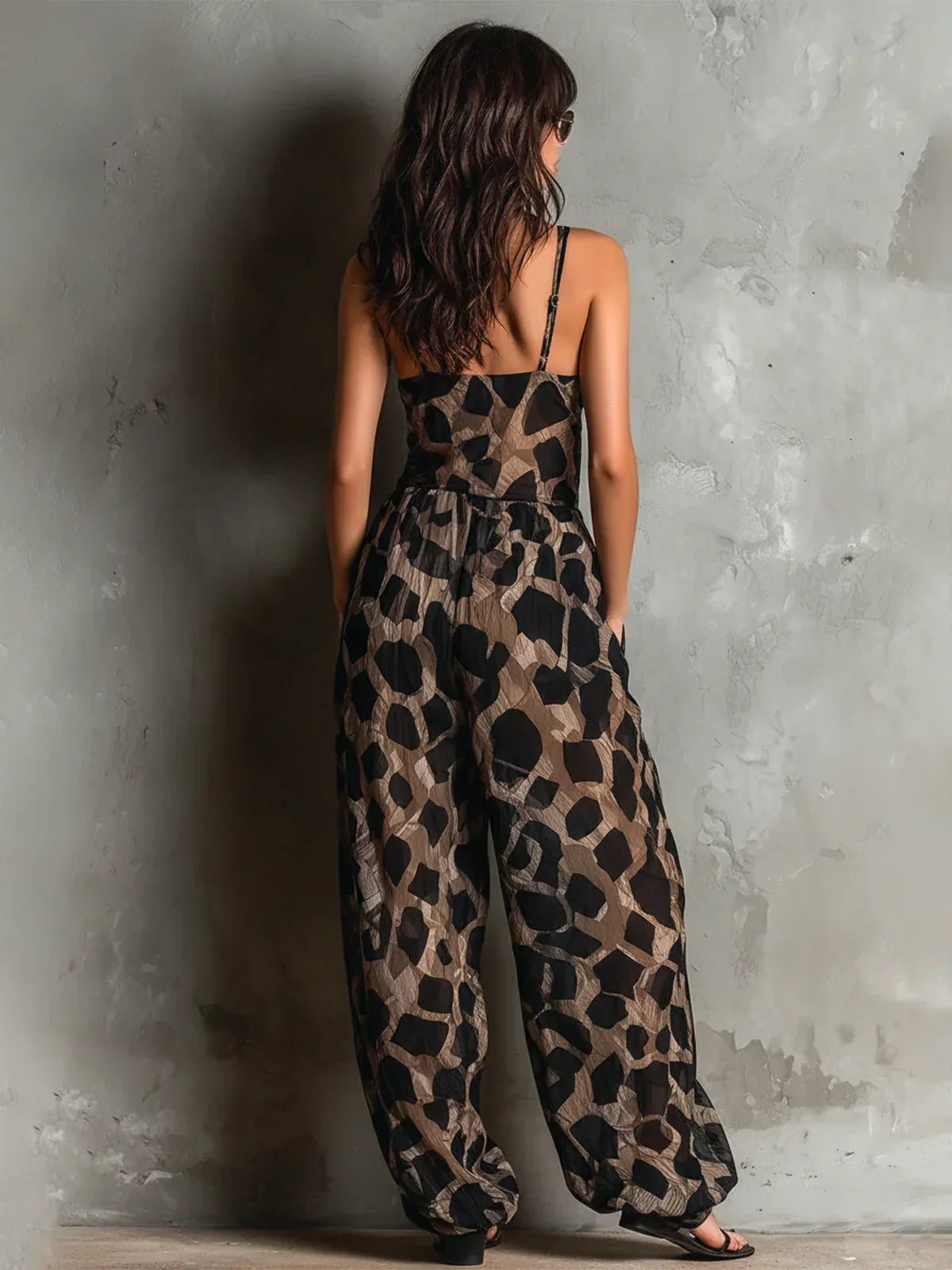 Bellucio™ | Tuta Constance Stampa Leopardo