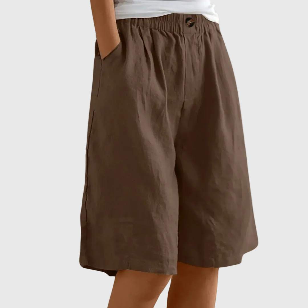 Bellucio™ | Pantaloni Corti Ampi con Vita Elastica Ella