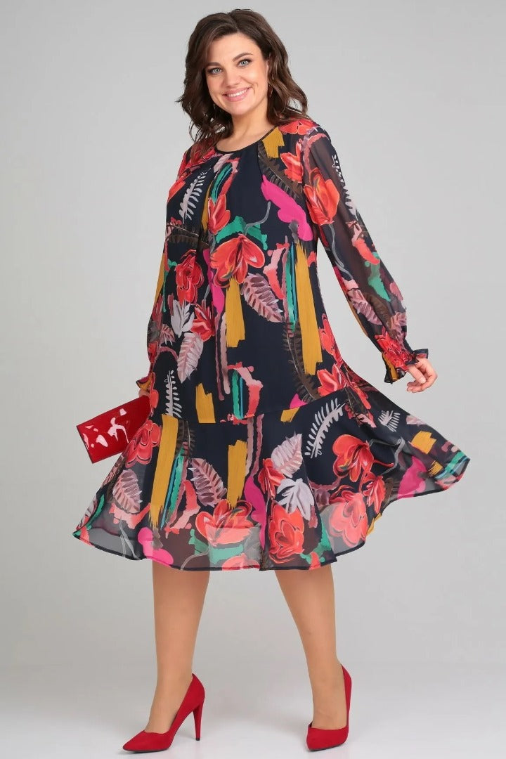 Bellucio™ | Elegante vestito a fiori