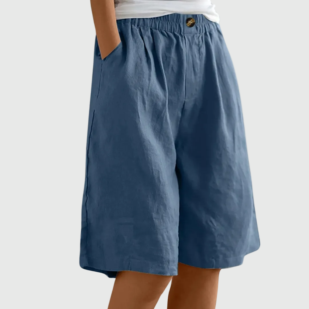Bellucio™ | Pantaloni Corti Ampi con Vita Elastica Ella