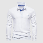 Audren | polo elegante a maniche lunghe