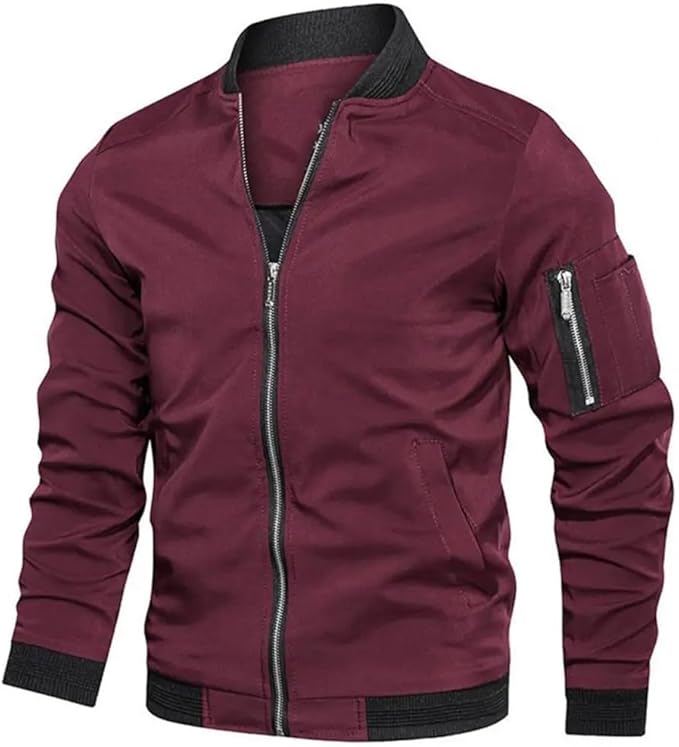 Jules | Giacca bomber metallica elegante