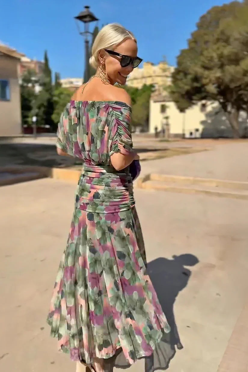 Bellucio™ | Elegante abito lungo da festa con scollo a V