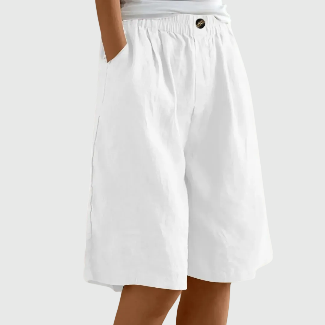 Bellucio™ | Pantaloni Corti Ampi con Vita Elastica Ella