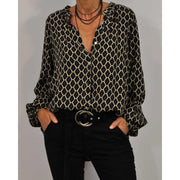 Zara - Blusa Casual con Scollo a V