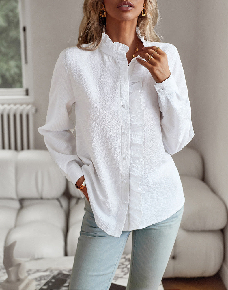 Shantelle - Elegante Camicetta con Rouches per Donne