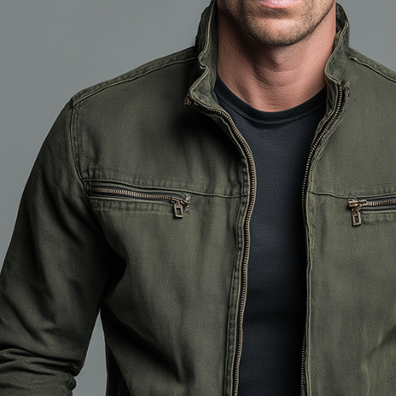 Bellucio™ | Louis Giacca vintage in cotone
