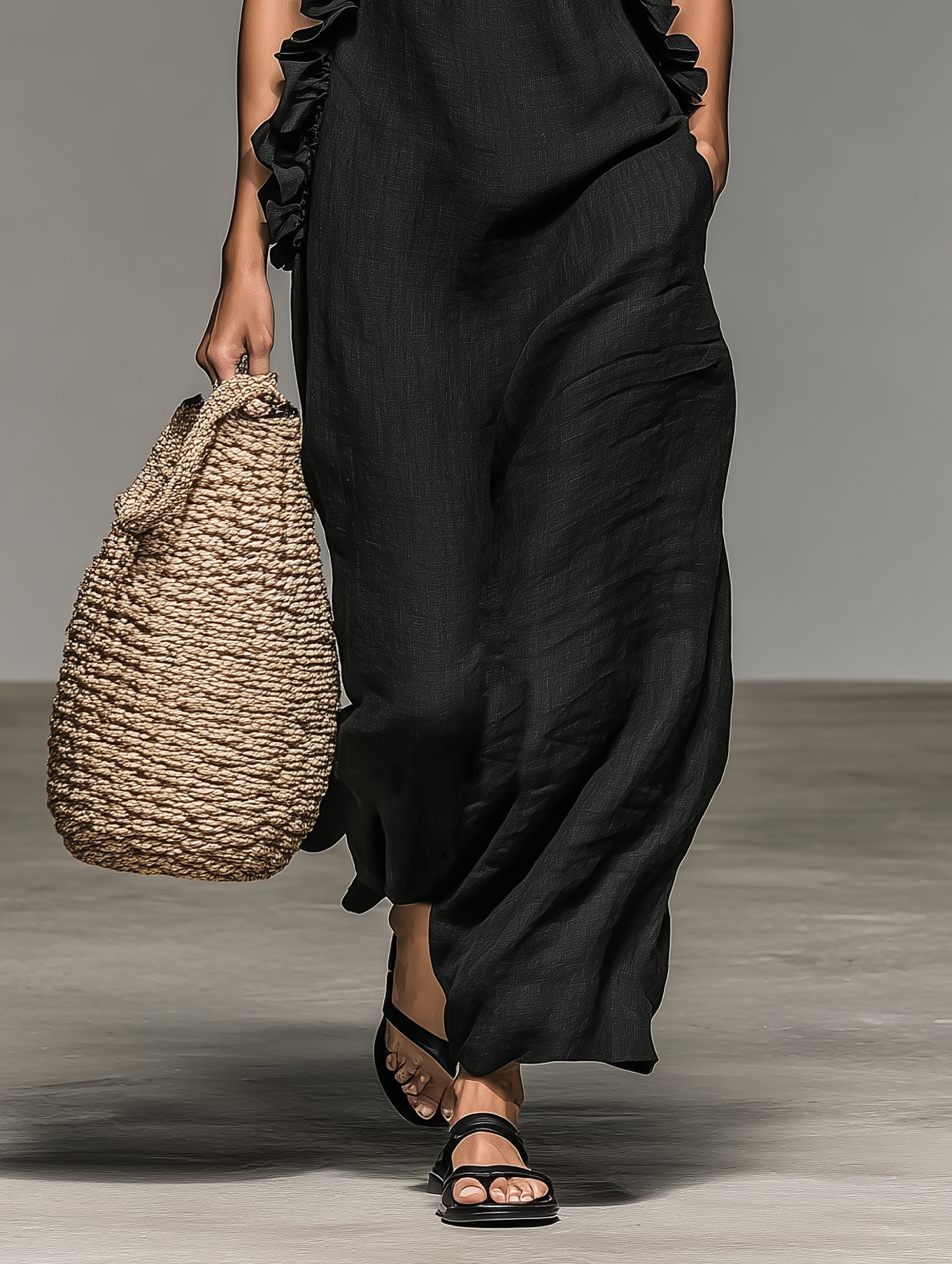 Bellucio™ | Abito Maxi con Tasche