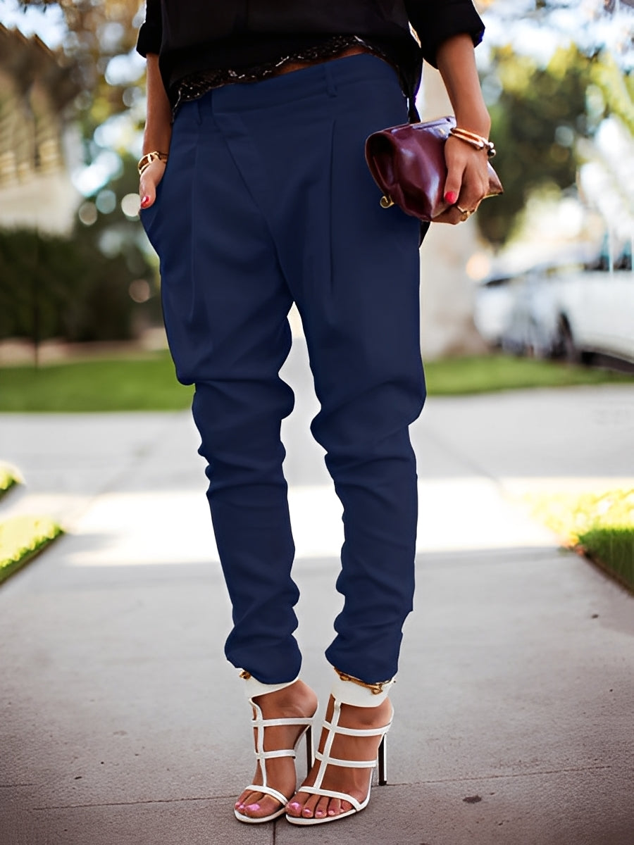 Bethanie - Pantaloni eleganti a vita alta per donne