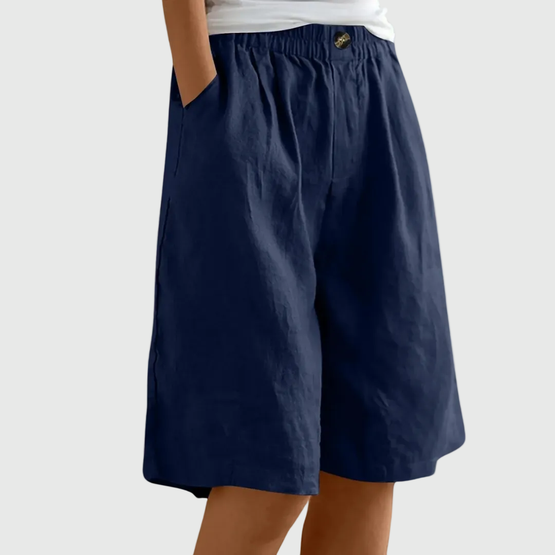 Bellucio™ | Pantaloni Corti Ampi con Vita Elastica Ella