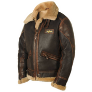 Maverick | Cappotto in pelle elegante