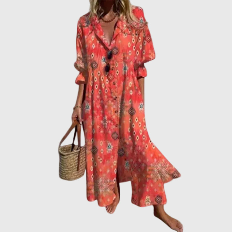 Bellucio™ | Elegante abito lungo in stile bohemien