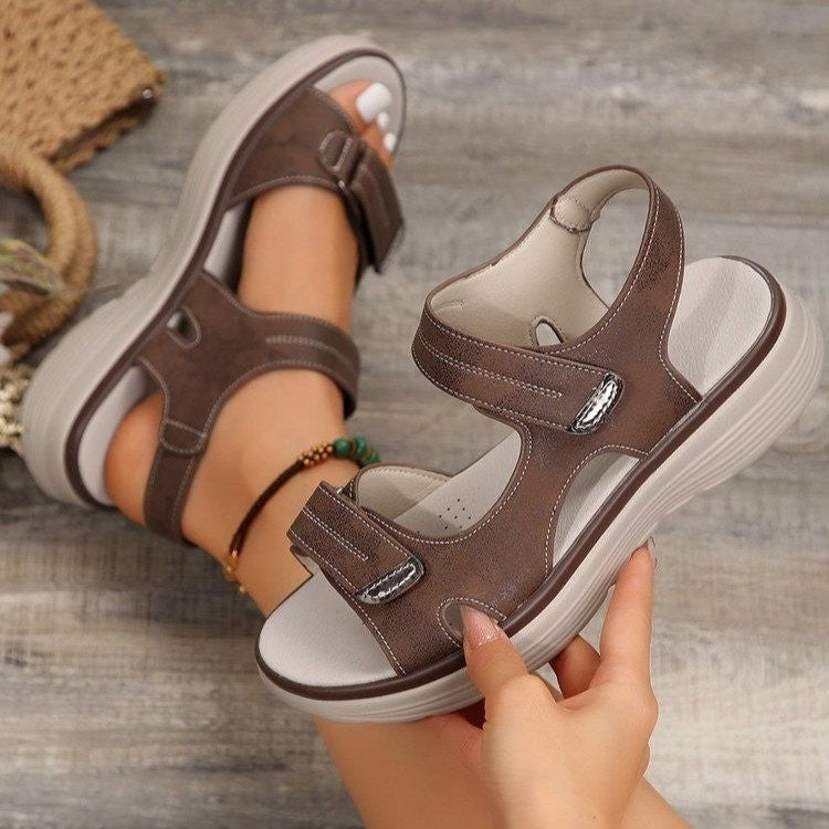 Bellucio™ | Sandali ortopedici eleganti da donna Fibbia regolabile