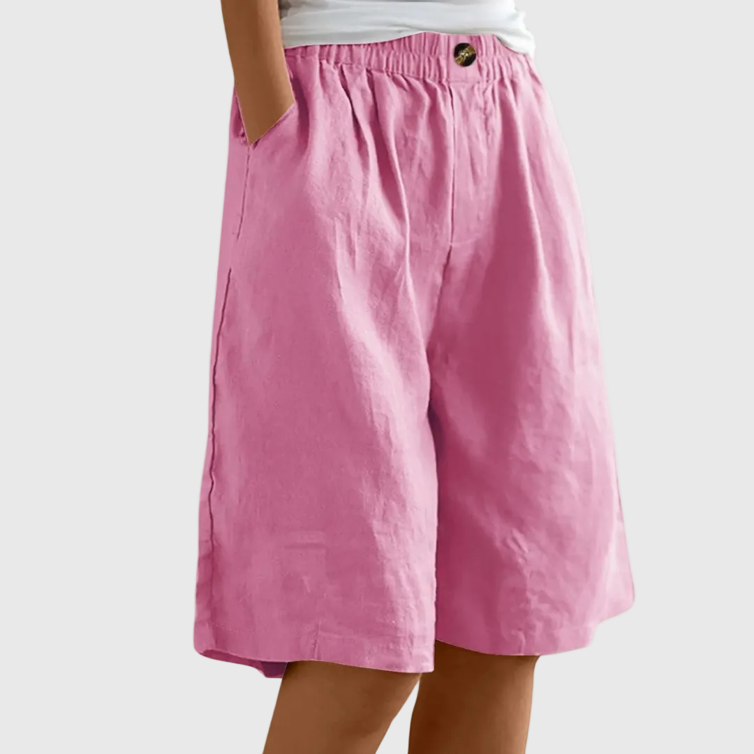 Bellucio™ | Pantaloni Corti Ampi con Vita Elastica Ella