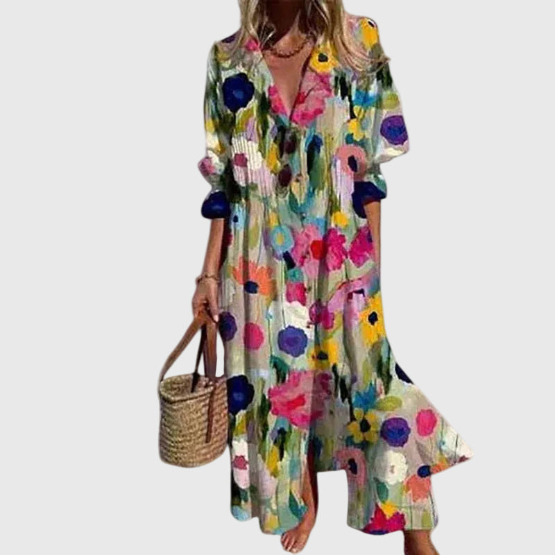 Bellucio™ | Elegante abito lungo in stile bohemien