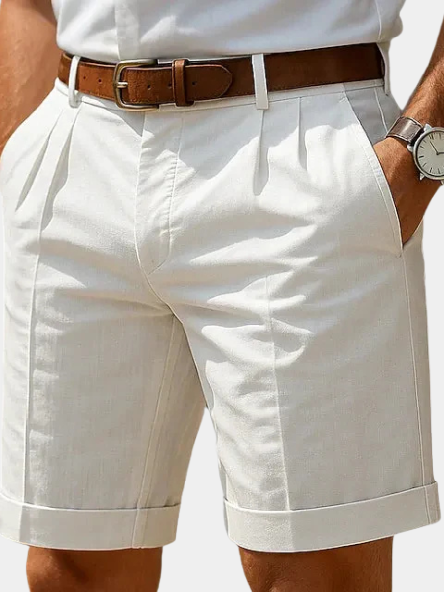 BELLUCIO™ | PANTALONI CORTI ESTIVI PLISSETTATI PER UOMINI