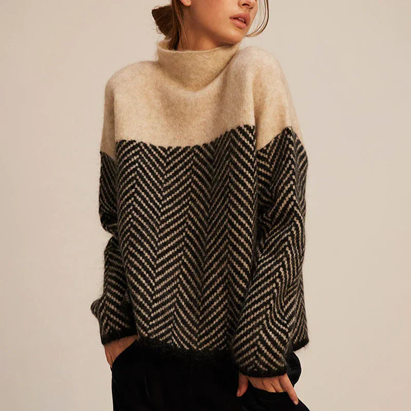 Yancy - Elegante, spesso maglione lavorato a maglia per donne