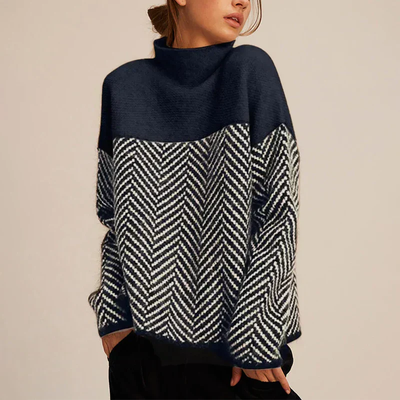 Yancy - Elegante, spesso maglione lavorato a maglia per donne