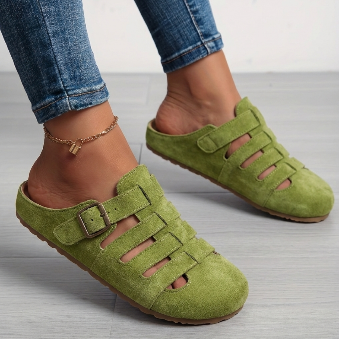 Bellucio™ | Clara Sandali Mules Confortevoli senza Chiusura