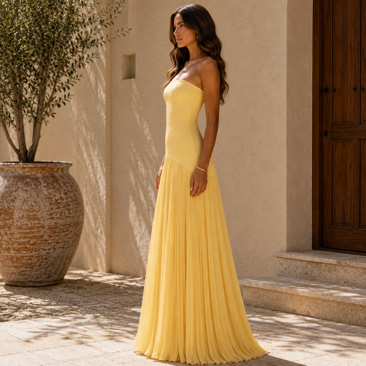 Bellucio™ | Abito con design off-shoulder