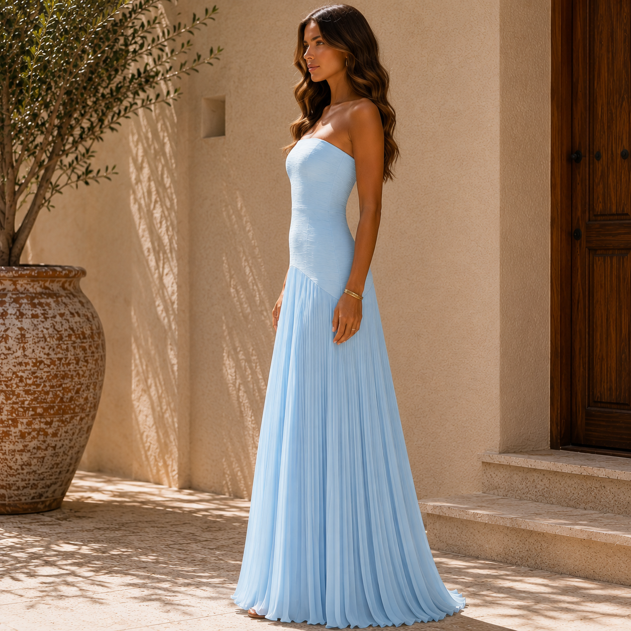 Bellucio™ | Abito con design off-shoulder