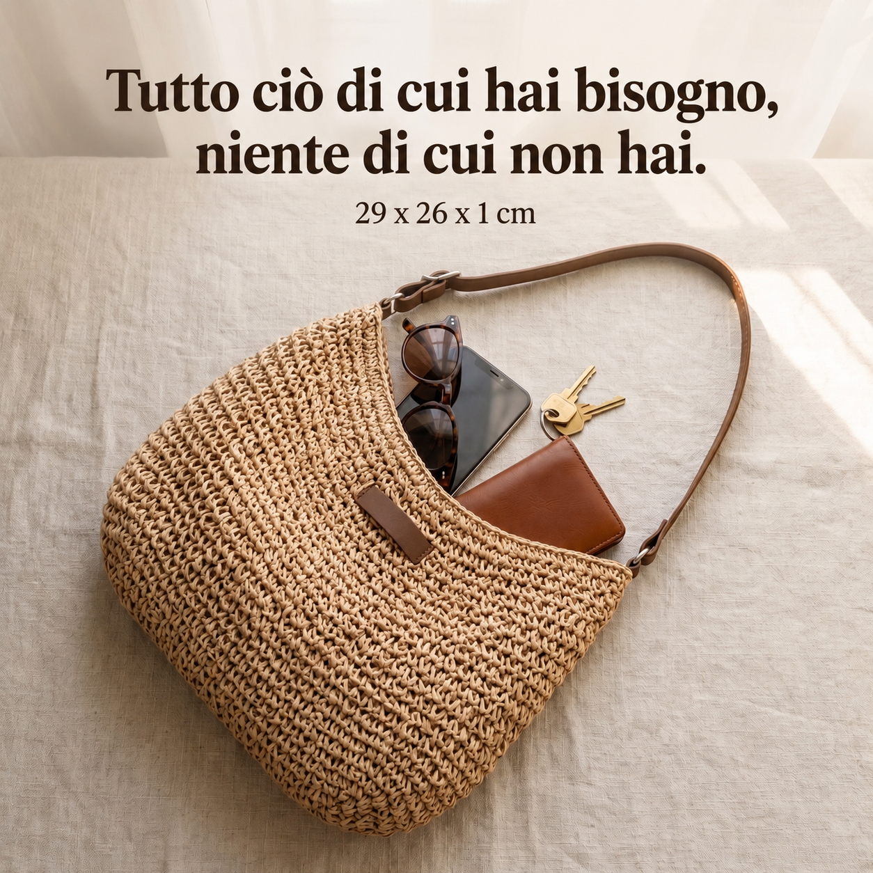 Bellucio™ | Borsa Intrecciata Elegante