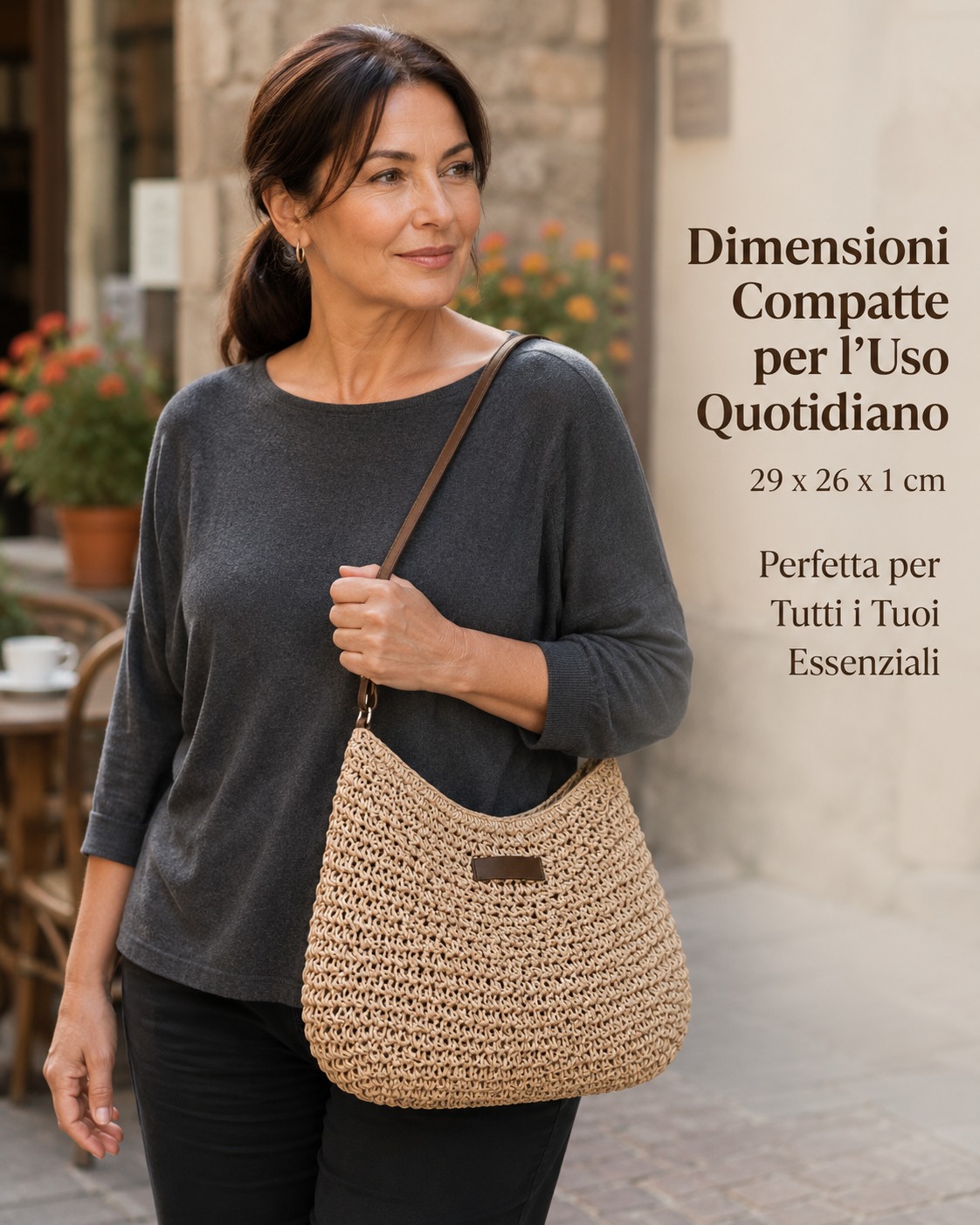 Bellucio™ | Borsa Intrecciata Elegante