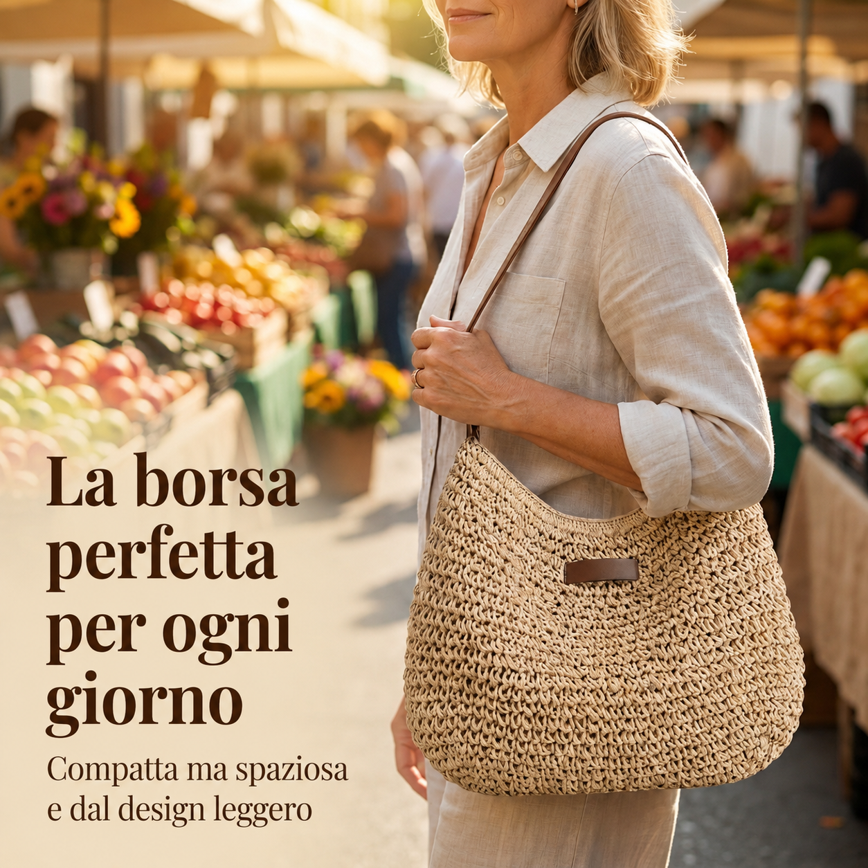 Bellucio™ | Borsa Intrecciata Elegante