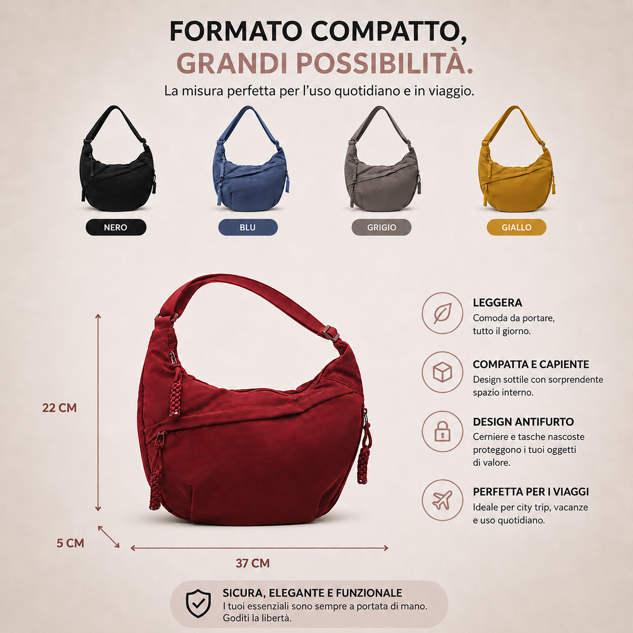 Bellucio™ | Borsa a Spalla