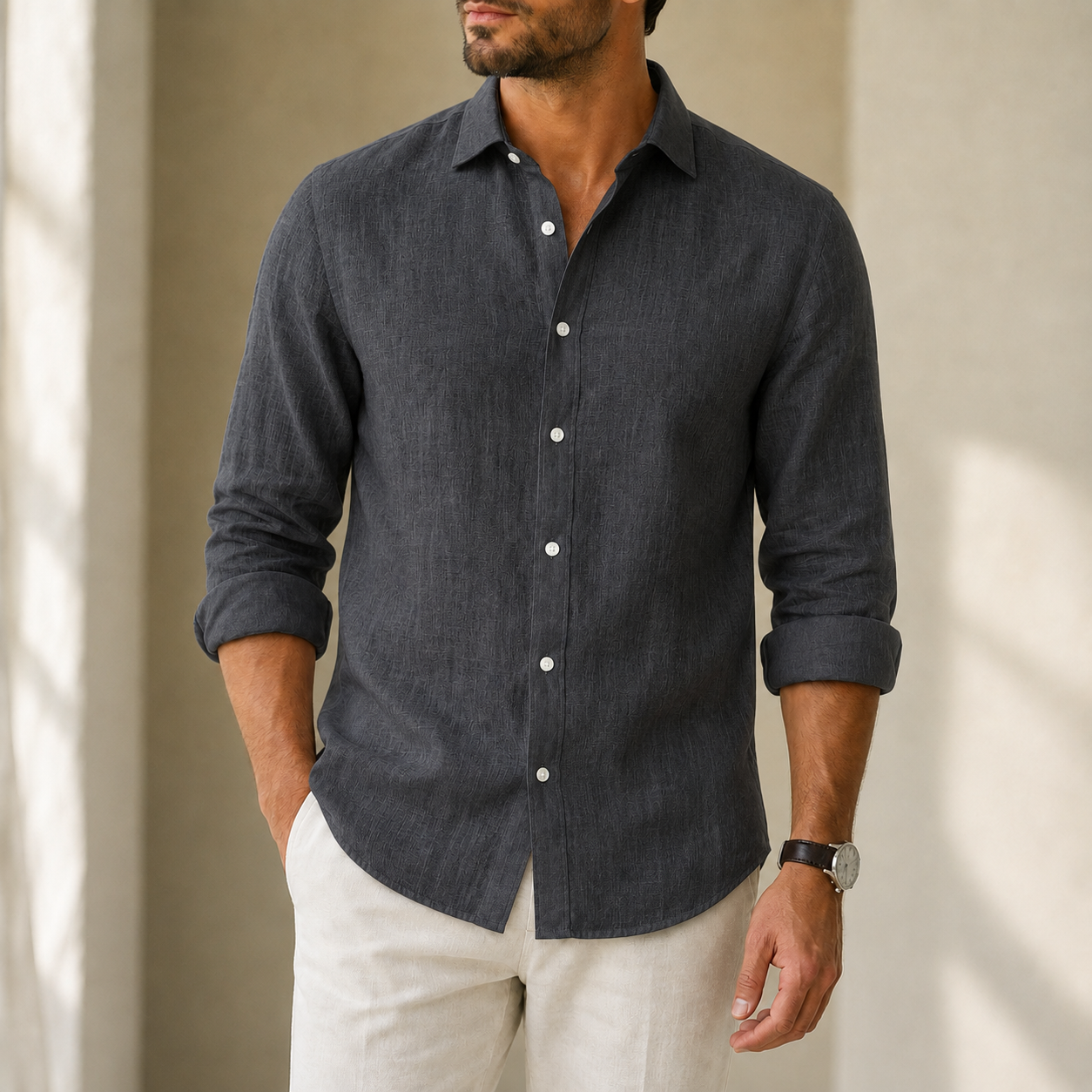 BELLUCIO™ | CAMICIA LEGGERA PER UOMINI
