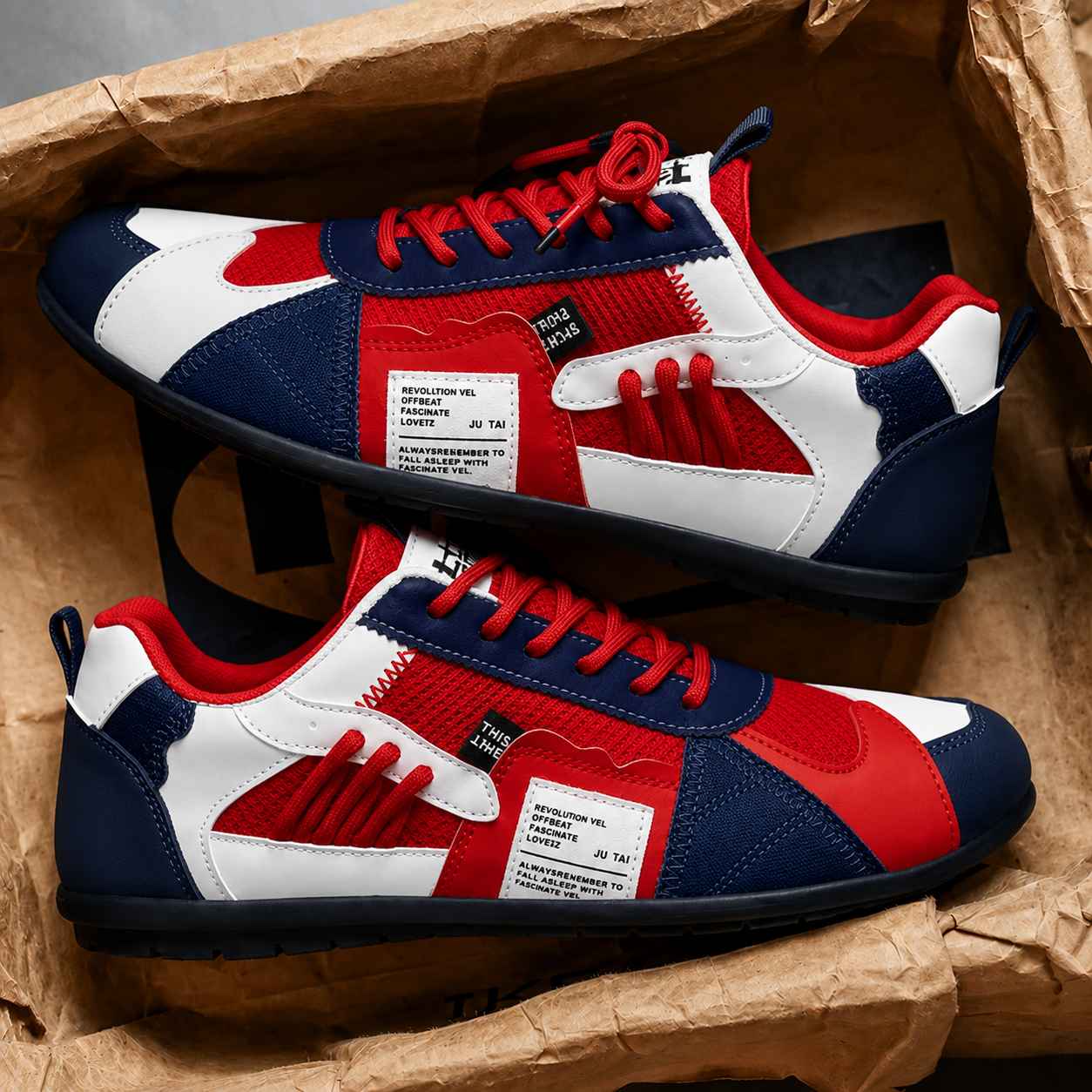 Bellucio™ | Sneakers rétro colorate