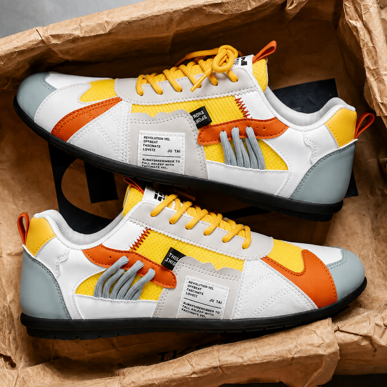 Bellucio™ | Sneakers rétro colorate