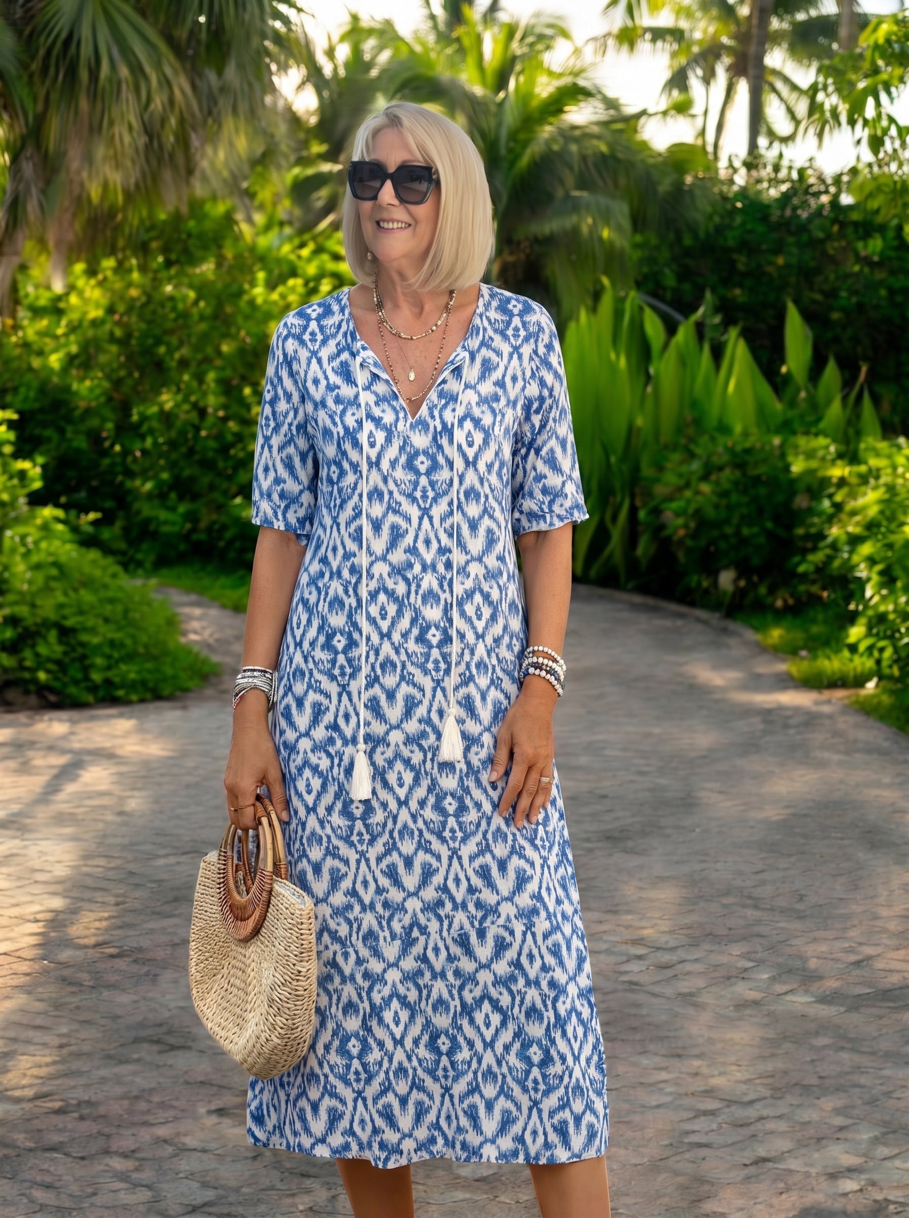 Bellucio™ | Vestito midi dallo stile boho disinvolto