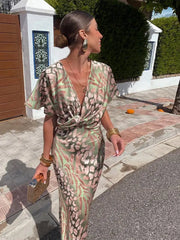 Lyanna - Abito Avvolgente Donna, Elegante & Figura Lusinghiera
