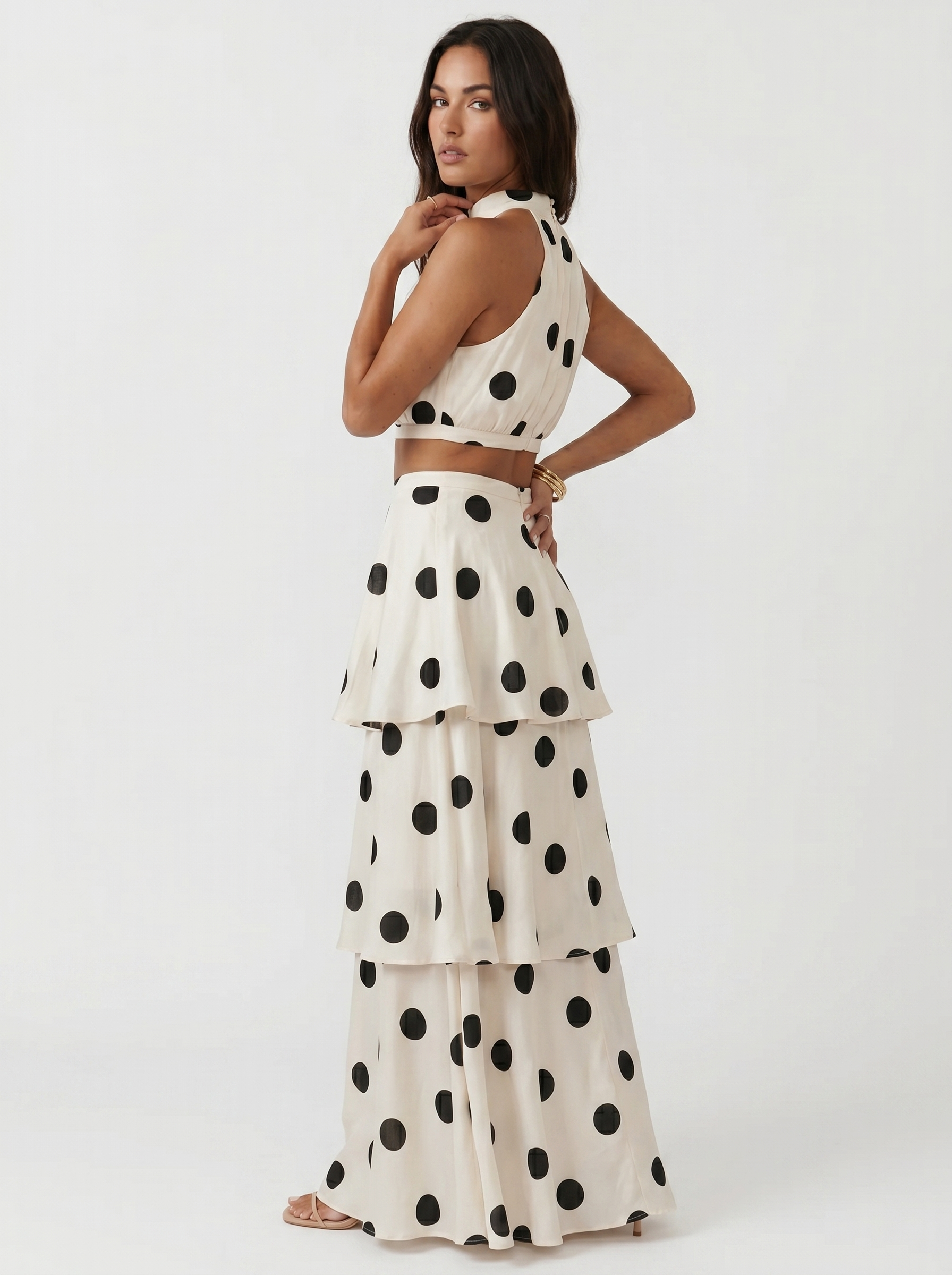 Bellucio™ | Set Top a Pois e Gonna Lunga