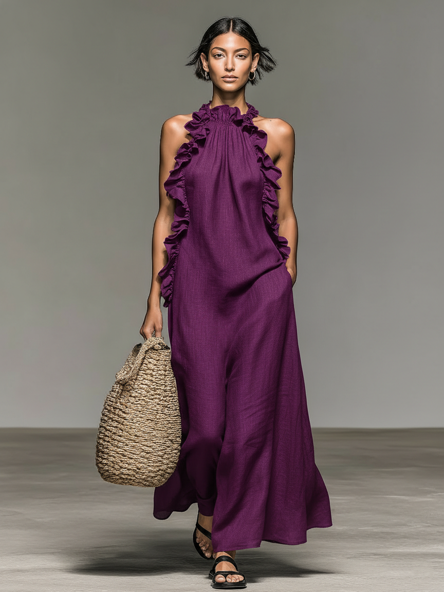 Bellucio™ | Abito Maxi con Tasche